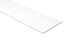 Hylle melamin hvit 16 mm x 30 x 100 cm